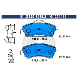 Galfer B1.G120-1489.2