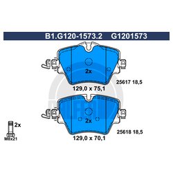 Galfer B1.G120-1573.2