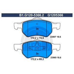 Galfer B1.G120-5366.2