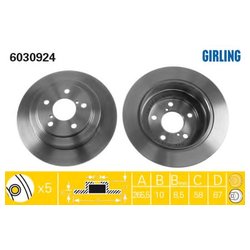 Girling 6030924