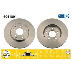 Girling 6041801