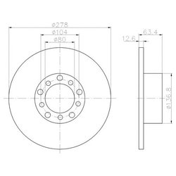 Hella 8DD 355 100-071