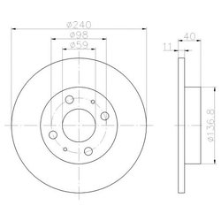 Hella 8DD 355 103-151