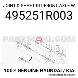 Hyundai-Kia 49525-1R003