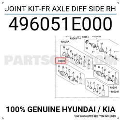 Hyundai-Kia 49605-1E000