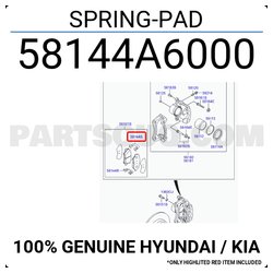 Фото Hyundai-Kia 58144-A6000