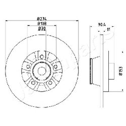 Japanparts DP0511