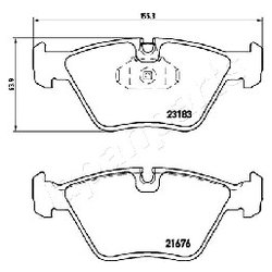 Japanparts PA0112AF