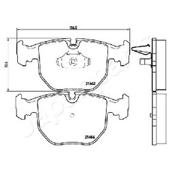 Japanparts PA0121AF