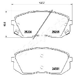 Japanparts PAH23AF