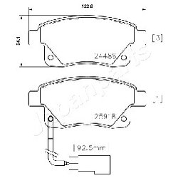 Japanparts PP0308AF