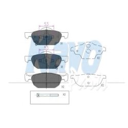 Kavo Parts KBP-2043