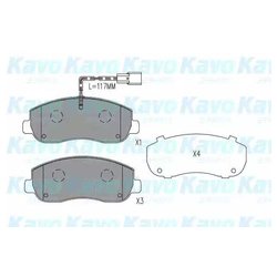 Kavo Parts KBP-6616