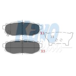 Kavo Parts KBP-8022