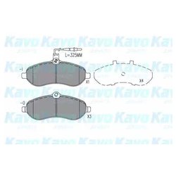 Kavo Parts KBP-9148