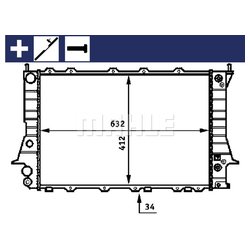 Фото Knecht/Mahle CR413000S