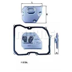 Knecht/Mahle HX 169KIT