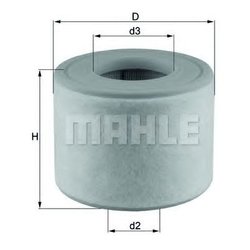 Knecht/Mahle LX 2607/2