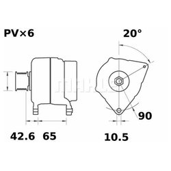 Фото Knecht/Mahle MG 408