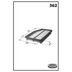 LUCAS FILTERS LFAF153