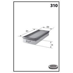 LUCAS FILTERS LFAF630