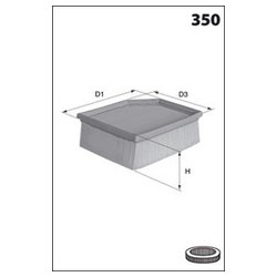 LUCAS FILTERS LFAF631