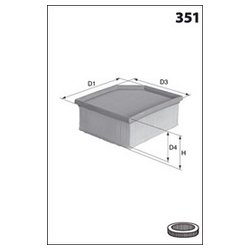 LUCAS FILTERS LFAF634