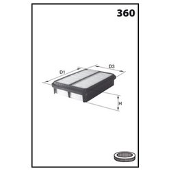 LUCAS FILTERS LFAF684