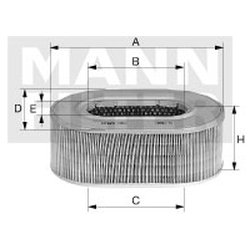 MANN-FILTER C 2353