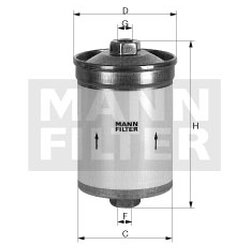 MANN-FILTER WK 618/2