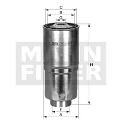 MANN-FILTER WK7302