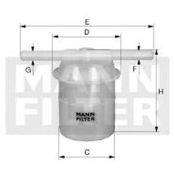 MANN-FILTER WK 42/6