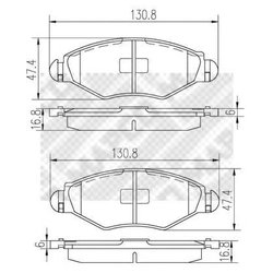 Mapco 6516