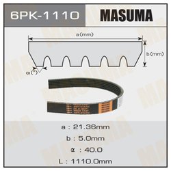 Фото Masuma 6PK-1110