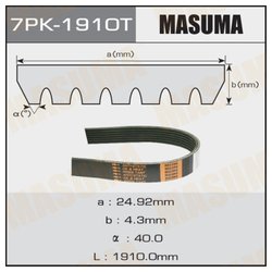 Masuma 7PK1910T