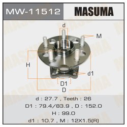 Masuma MW11512