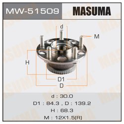 Фото Masuma MW51509