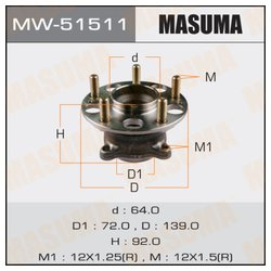 Masuma MW51511