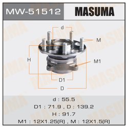 Masuma MW51512