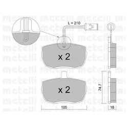 Metelli 22-0016-2