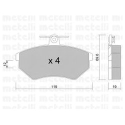 Metelli 22-0050-2