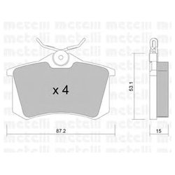 Metelli 22-0100-0