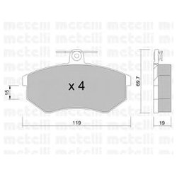 Metelli 22-0148-0