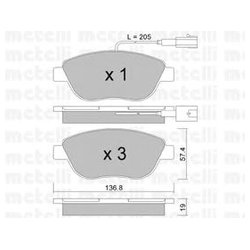 Metelli 22-0322-0