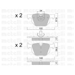 Metelli 22-0644-4