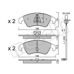 Metelli 22-0775-4K