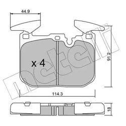 Metelli 22-1015-0