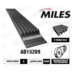 MILES 6PK2490