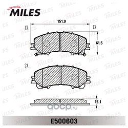 MILES E500603