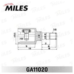 MILES GA11020